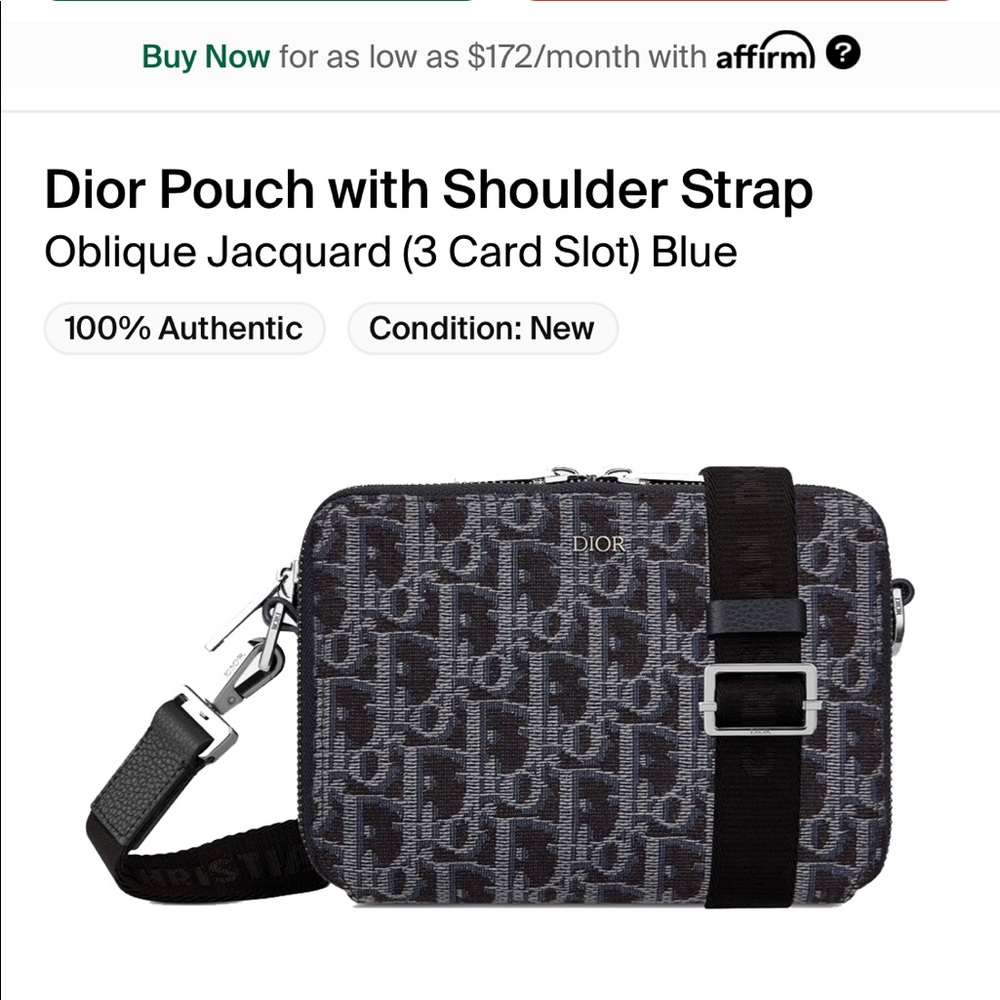 Dior Pouch - Picture 6 of 8